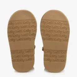 Lelli Kelly Boots|Boots*Girls Beige Heart & Diamanté Suede Boots