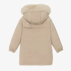 Mayoral Coats & Jackets*Girls Beige Padded Coat
