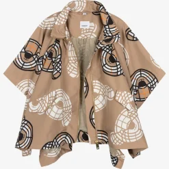 Burberry Coats & Jackets*Girls Beige Thomas Bear Cape