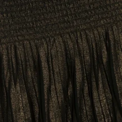 KARL LAGERFELD KIDS Dresses*Girls Black & Gold Pleated Dress