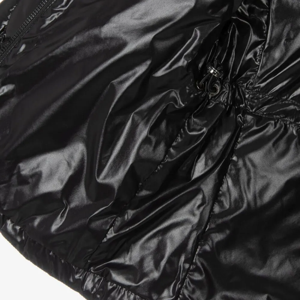 Moncler Enfant Coats & Jackets*Girls Black Belted Down Jacket