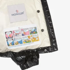 Moncler Enfant Coats & Jackets*Girls Black Checked Dale Down Jacket