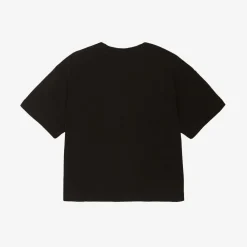 Calvin Klein Tops*Girls Black CK Cotton T-Shirt