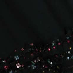 AIGNER Dresses*Girls Black Cotton Handbag Print Dress