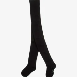 Falke Tights*Girls Black Cotton Tights