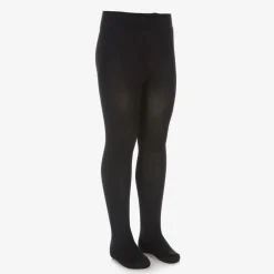 Falke Tights*Girls Black Cotton Tights