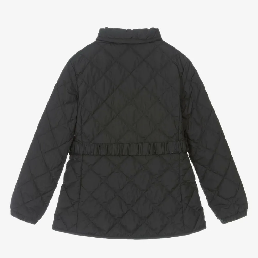 Moncler Enfant Coats & Jackets*Girls Black Down Quilted Philanta Jacket