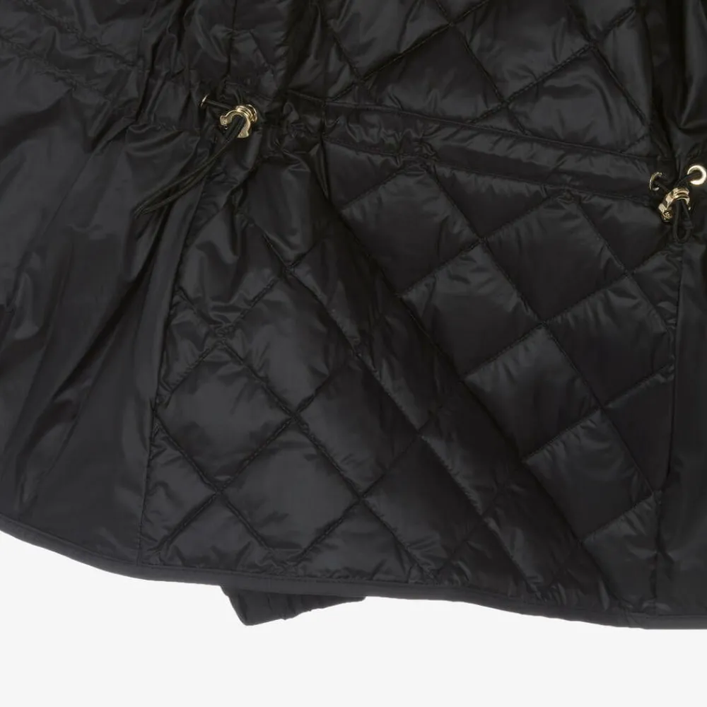Moncler Enfant Coats & Jackets*Girls Black Down Quilted Philanta Jacket