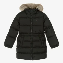 Tommy Hilfiger Coats & Jackets*Girls Black Down-Padded Puffer Coat