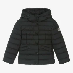 Moncler Enfant Coats & Jackets*Girls Black Egisto Down Puffer Jacket