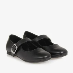 Calvin Klein Pumps & Ballerinas|Pumps & Ballerinas*Girls Black Faux Leather Buckle Pumps