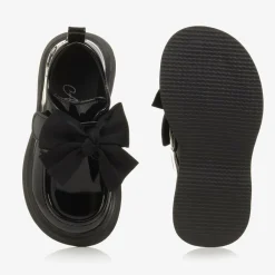 A Dee School Shoes|Loafers & Moccasins*Girls Black Faux Leather Patent Shoes