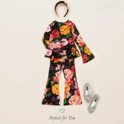 Dolce amp; Gabbana Tops*Girls Black Floral Top