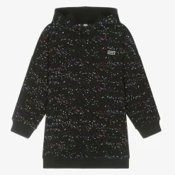 DKNY Dresses*Girls Black Hooded Jersey Dress