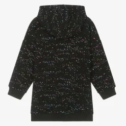 DKNY Dresses*Girls Black Hooded Jersey Dress