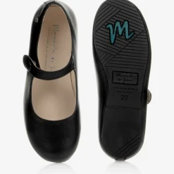 Manuela de Juan Traditional Shoes|Pumps & Ballerinas*Girls Black Leather Pumps