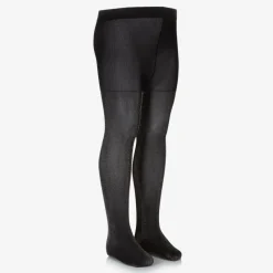 Mayoral Tights*Girls Black Lurex Tights