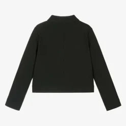 Versace Coats & Jackets*Girls Black Medusa Jacket