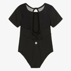 Danskin Activewear*Girls Black Mesh Leotard