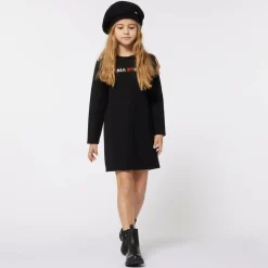 Sonia Rykiel Paris Dresses*Girls Black Milano Jersey Diamanté Dress