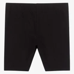 Childrensalon Essentials Shorts*Girls Black Organic Cycling Shorts (3 Pack)