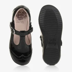 Lelli Kelly Traditional Shoes|School Shoes*Girls Black Patent Leather Bar Shoes