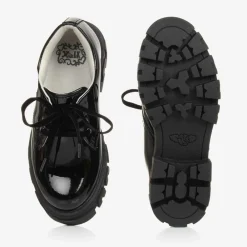 Lelli Kelly School Shoes|Brogues*Girls Black Patent Leather Shoes