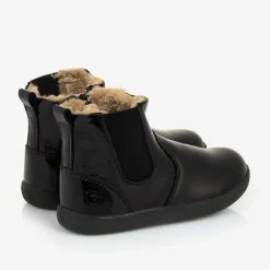 Old Soles Boots*Girls Black Patent Leather Boots