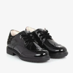 Lelli Kelly School Shoes|Brogues*Girls Black Patent Leather Brogue Shoes