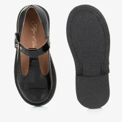 Age of Innocence Bar Shoes|Bar Shoes*Girls Black Patent Leather Shoes