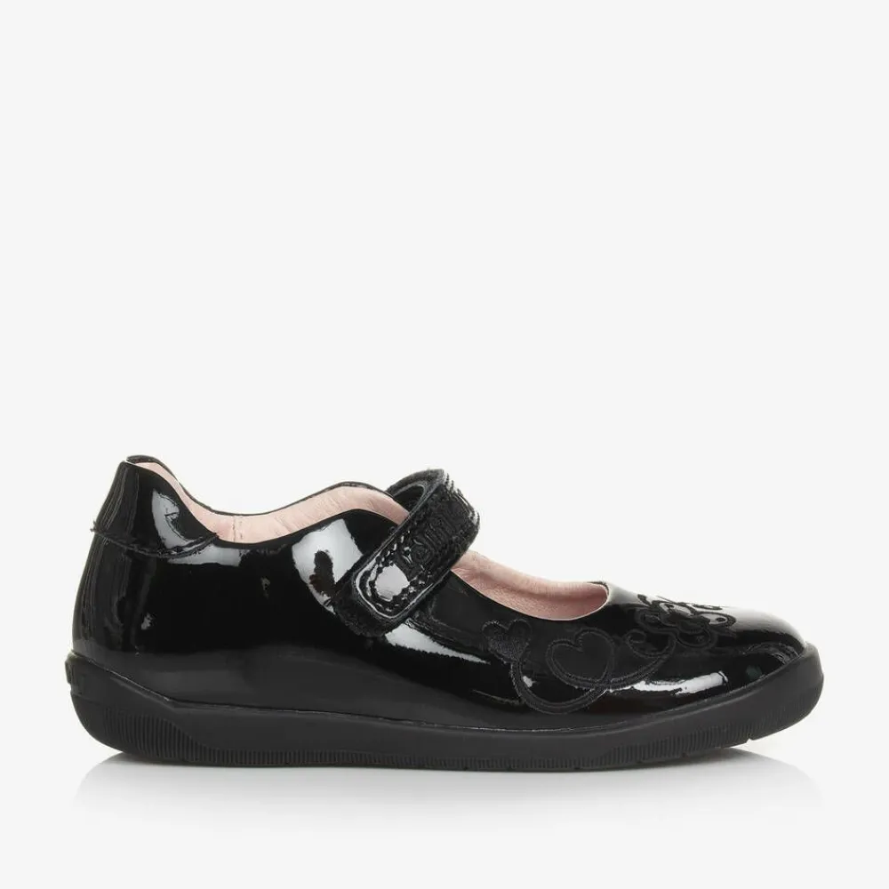Lelli Kelly School Shoes|Bar Shoes*Girls Black Patent Leather Bar Shoes