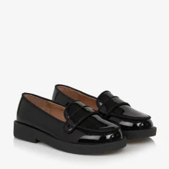 Age of Innocence Loafers & Moccasins|Loafers & Moccasins*Girls Black Patent Leather Loafers