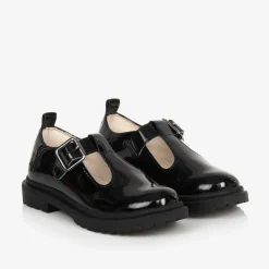 Lelli Kelly Traditional Shoes|School Shoes*Girls Black Patent Leather T-Bar Shoes
