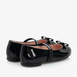 Dolce amp; Gabbana Pumps & Ballerinas|Pumps & Ballerinas*Girls Black Patent Leather Ballerina Flats