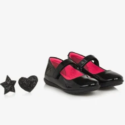 Billieblush Traditional Shoes|School Shoes*Girls Black Patent Leather Bar Shoes