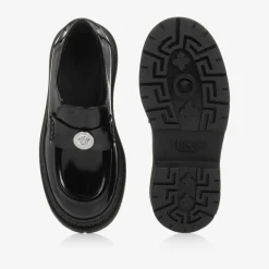 Versace School Shoes|Loafers & Moccasins*Girls Black Patent Leather Medusa Loafers