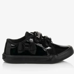 Lelli Kelly School Shoes*Girls Black Patent Velcro Trainers