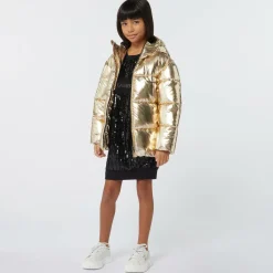 KARL LAGERFELD KIDS Dresses*Girls Black Sequin T-Shirt Dress