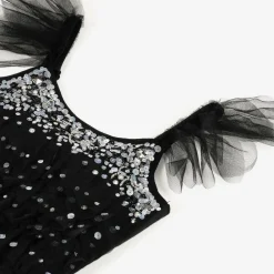 Tutu du Monde Costumes*Girls Black Sequinned Tulle Costume