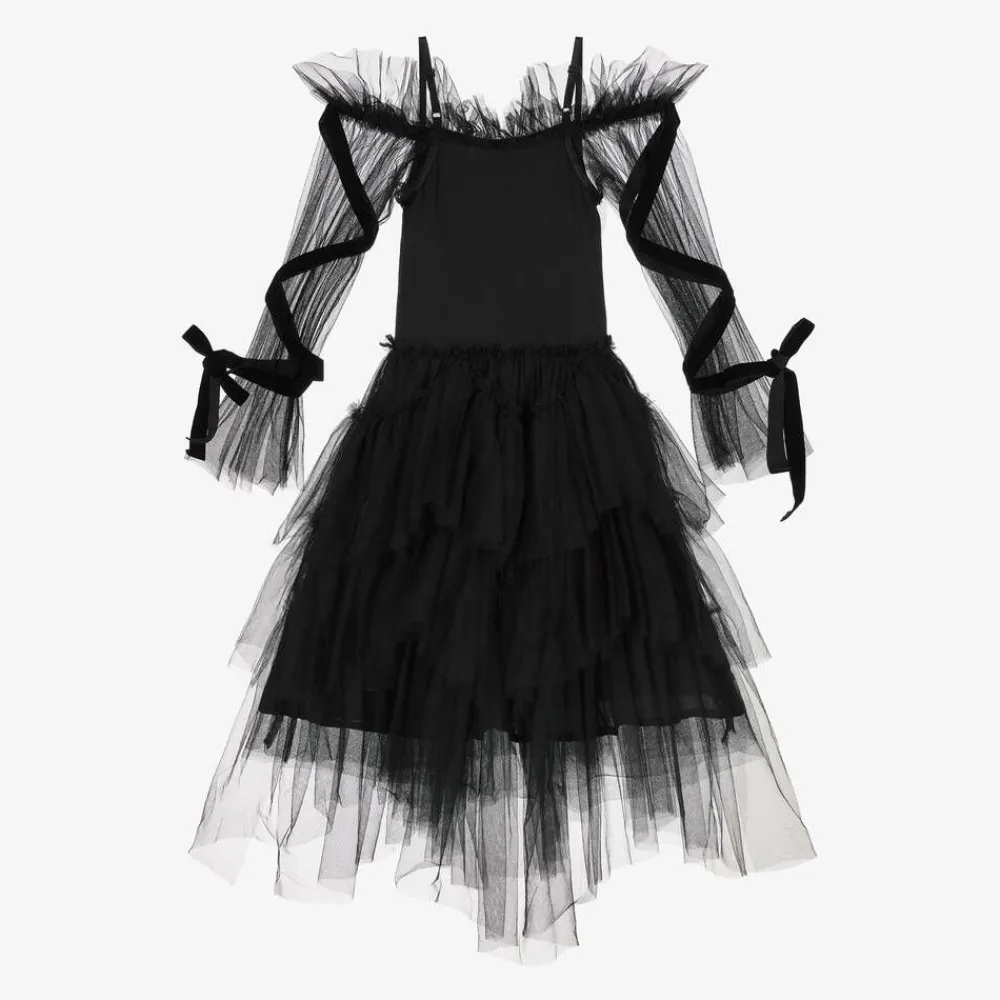 Tutu du Monde Costumes*Girls Black Tulle Tutu Dress