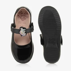 Lelli Kelly School Shoes|Bar Shoes*Girls Black Unicorn Patent Leather Shoes