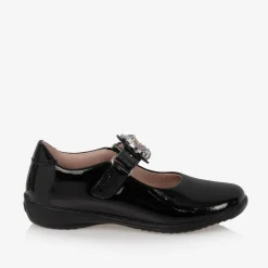 Lelli Kelly School Shoes|Bar Shoes*Girls Black Unicorn Patent Leather Shoes