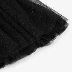 Rock Your Baby Dresses*Girls Black Velour & Tulle Dress