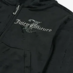 Juicy Couture Tracksuits*Girls Black Velour Tracksuit