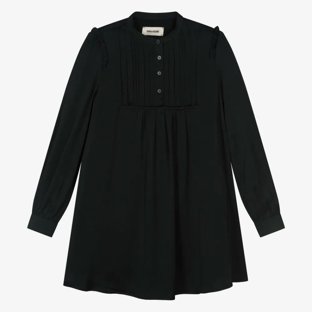 Zadigamp;Voltaire Dresses*Girls Black Viscose Dress