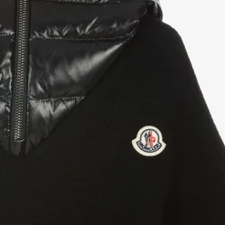 Moncler Enfant Coats & Jackets*Girls Black Wool & Down Cape