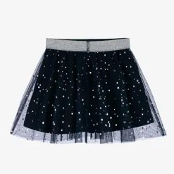 NAME IT Skirts*Girls Blue & Silver Tulle Skirt
