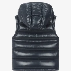 Moncler Enfant Coats & Jackets*Girls Blue Ania Down Puffer Gilet