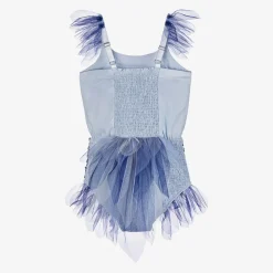 Tutu du Monde Costumes*Girls Blue Bluebird Onesie Costume