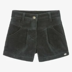 Tartine et Chocolat Shorts*Girls Blue Corduroy Shorts